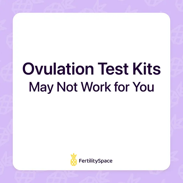 Ovulation tests tend to be unreliable for women with PCOS. Ovulation tests detect the LH surge that signals ovulation in the body. Women with PCOS tend to have prolonged high LH levels that make these tests inaccurate at predicting ovulation in this case.